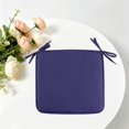 thumbnail image 1 of Square Seat Cushions 15.7X15.7", Soft Chair Pads With Ties For Indoor/Outdoor Use, Solid Color Comfort For Stools & Dining Chairs, 1 of 5