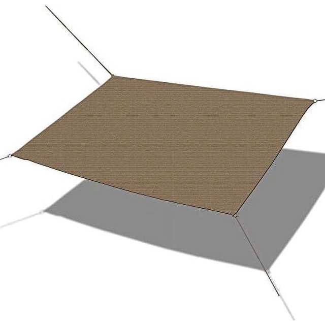 Square Shade Sail Straight Edge Shade Sail Shade Cloth For Patio