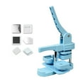 thumbnail image 1 of Square Shape Button Press Button Maker Machine Pin Maker with Accessories, 1 of 10
