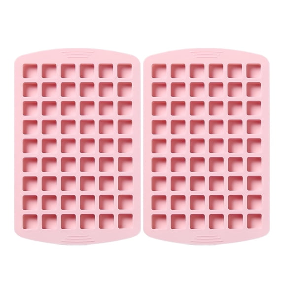 Rekidool 108 Cavities Small Square Shape Candy and Chocolate Silicone Molds, Reusable, Non Stick, 2 Count