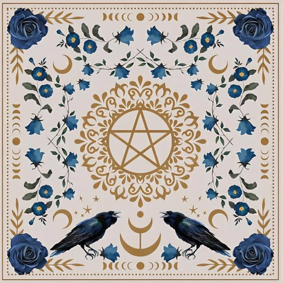 Square Shape Pendulum Divinations Mat Tablecloth Board Game Card Pad Table Cloth Metaphysical Board Game Mat