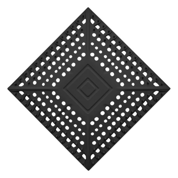 Square Shape Silicone Floor Drain Cover Mesh Sink Strainer Hair Catcher