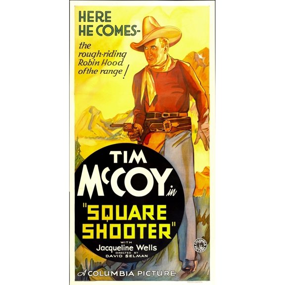 Square Shooter Tim Mccoy 1935. Movie Poster Masterprint (24 x 36)