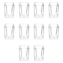 Square Shot Glasses by ARC 2 oz. Set of 10, Bulk Pack - Great for Weddings, Birthdays, Parties, Indoor & Outdoor Events - Clear