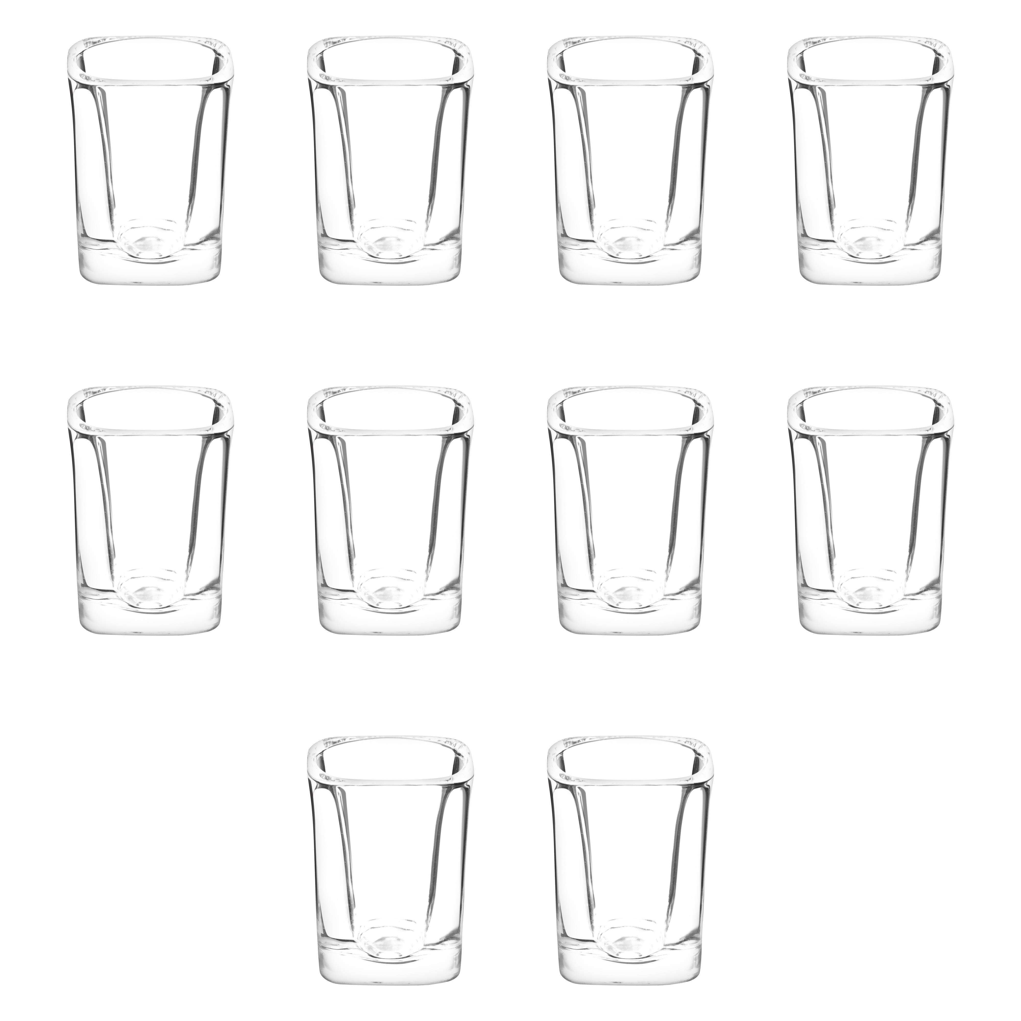 BCnmviku Shot Glasses Measuring cup Espresso Shot Glass Liquid Heavy