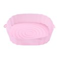 thumbnail image 1 of Square Silicone Air Fryer Liners - 7 Inch Reusable Air Fryer Pot - Air Fryer Accessories - Air Fryer Inserts for 4 to 7 QT Oven Microwave Accessories, 1 of 4
