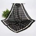 thumbnail image 1 of Square Silk Bandana Satin Head Scarves for Women Silk Neck Scarf Durag Hair Wrap for Sleeping Large Bandanas for Women Headbands Square Head Scarf Headwear Black One Size, 1 of 3