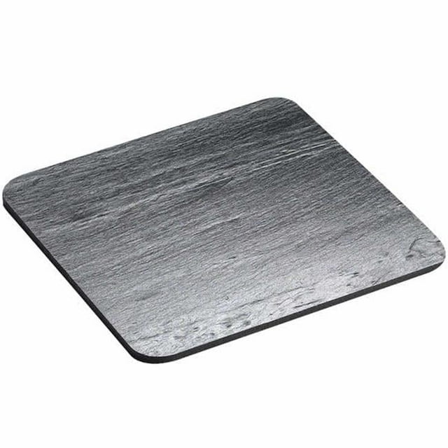 Square Slate Serving & Display Stone - 4 x 4 x .25 in.