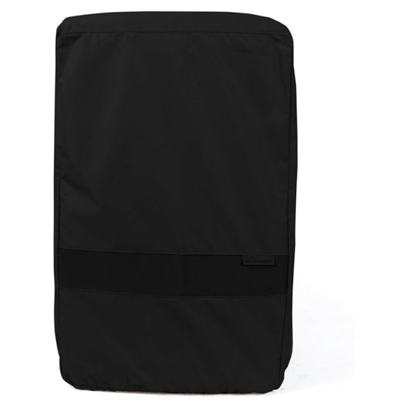 Square Smoker Cover - Weather Resistant Outdoor Cover, Extra Large Water-Resistant Covers for Outside Smoker, 300D Polyester, 32W x 32D x 40H, Black
