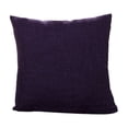 thumbnail image 1 of Square Sofa Plush Cushion, Office Chair Waist Pillow Linen Decorative, Sofa Plush Pillows Creative Throw Pillows (Purple,17.7"×17.7"), 1 of 6