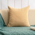 thumbnail image 1 of Square Solid Color Pillow Cover pack of 2 18''x18'', 10 Colors (With or Without Inserts), 1 of 10