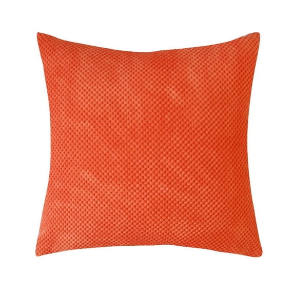 Square Solid Color Pillow Cover pack of 2 18''x18'', 10 Colors (With or Without Inserts)