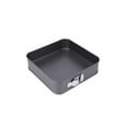 thumbnail image 1 of Square Non-Stick Springform Cake Pan with Closure for Release and Even Baking in Metal Bakeware, 1 of 4