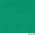 thumbnail image 1 of Square Spun Polyester Outdoor Tufted Settee Cushions (Set of 3)-Color:Emerald, 1 of 5