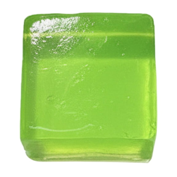 Square Squeeze Cube, Slow Rising Squeeze, 1.2 in Green, 1 Pc, Squeeze Toys for Relaxation, Squeeze Relaxation Cubes, On-The-Go Use