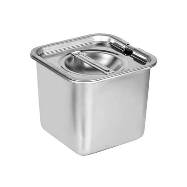 Square Stainless Steel Seasoning Box Condiment Storage Jar Kitchen Orga Nice .} Q9L2