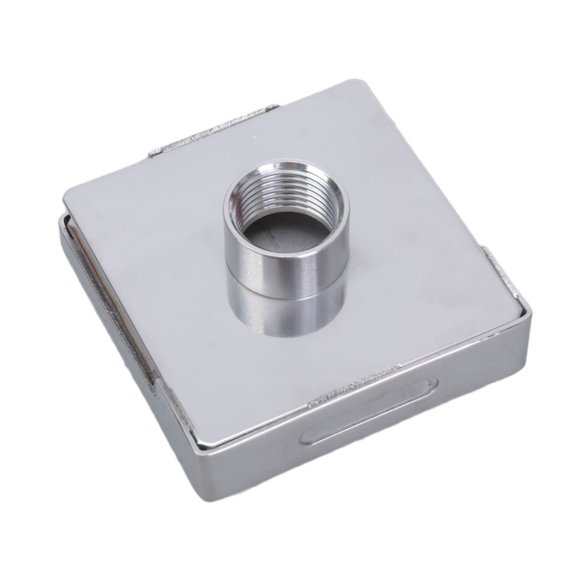 Square Stainless Steels Female Thread Steam Outlet Universals Steam Generator Replacement Nozzle for Steam Room