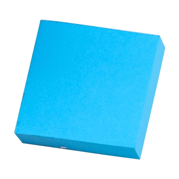Square Sticky Notes Pad, 2.9 x 2.9 in Self Stick Memo Notes for Office Home Desk Reminders and Color Coding, Blue