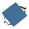 thumbnail image 1 of Square Stool Cushion Memory Foam 9.8 Inch Anti-Slip Seat Cushions with Ties Thickened 2 Inch Washable Chair Pad Removable Cover Breathable for Dining, Kitchen, Bar Chairs, 1 of 5