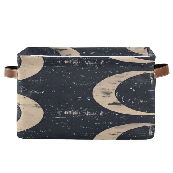 Square Storage Basket 14.2*10.2*8.3 Inch One Sizex1 Shelf Basket Open Home Storage Bins Bedroom Storage Basket Closet Storage Stylish Decor Gray Moon