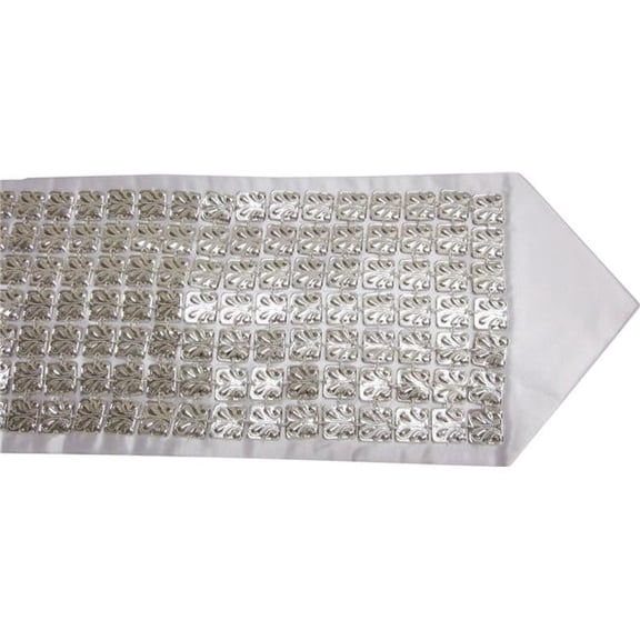 Square Style 6 Rows Silver Filled Atarah