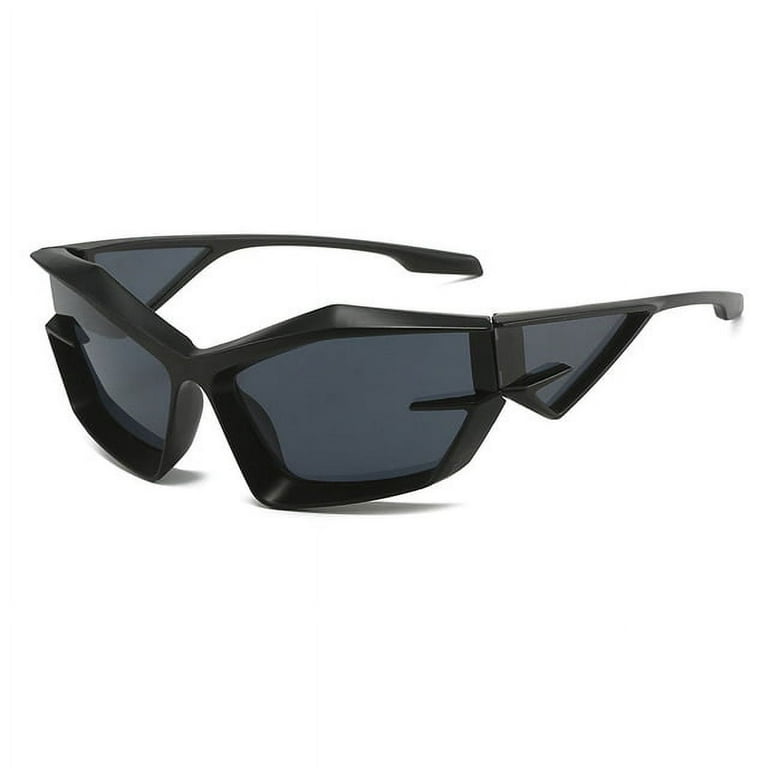 Square Sunglasses Man Brand Designer Irregular Sun Glasses Male Fashion Personality Outdoors Shades Punk Style Oculos De Sol Walmart