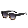 thumbnail image 1 of Square Sunglasses for Men and Women Stylish Thick Rectangle Shades Designer Sun Glasses for Outdoor Activities and Fashion Appeal, 1 of 4