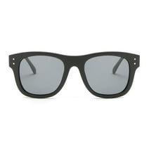 Square Sunglasses with Thick Metal Arms