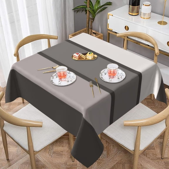 Square Table Cloth, Tablecloth Washable Dinng Table Covers Decorative for Kitchen & Table Linens 52" x 52"
