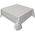 thumbnail image 1 of Square Tablecloth 52 x 52 Inch, Classical Grey Bohemian Tablecloth Square Water Resistant Table Cloth Cover Wipe Clean Table Cover for Restaurant, Picnic, Indoor and Outdoor Dining, 1 of 8