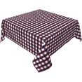 thumbnail image 1 of Square Tablecloth 52 x 52 Inch, Red Blue Plaid Tablecloth Square Durable Table Cover Decorative Tablecloths for Dining, Party, Buffet, Wedding, 1 of 8