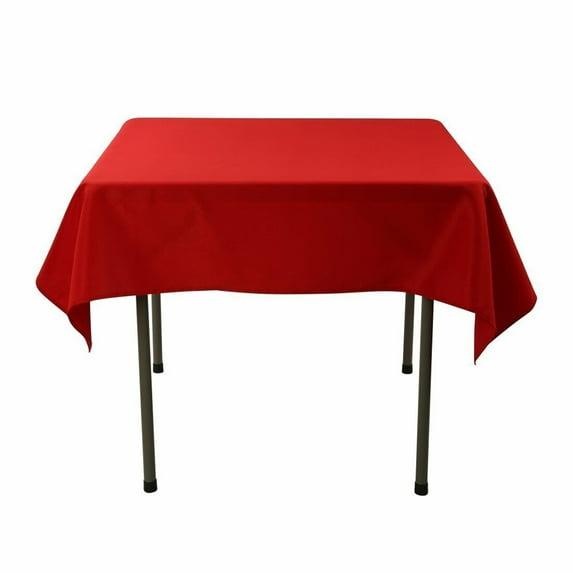 Square Tablecloth 52'' x 52'' Polyester Durable Thick Table Covers