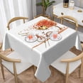 thumbnail image 1 of Square Tablecloth 54 X 54 Inch, Autumn Tree Old Bike Table Cloth, Farmhouse Tablecloths for Kitchen Tables, Washable Spill Proof Polyester Table Cover for Party Dining Room Decoration, 1 of 6