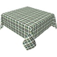thumbnail image 1 of Square Tablecloth 60 x 60 Inch, Modern Plaid Tablecloth Square Wipeable Tabletop Covers Decorative Tablecover for Dining, Parties, Camping, 1 of 8