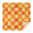 thumbnail image 1 of Square Tablecloth 60x60 Inch – Waterproof Polyester Printed Table Cover, Wrinkle Resistant & Washable for Kitchen Dining Picnic Party Decor, Single-v4-13, White, 1 of 6