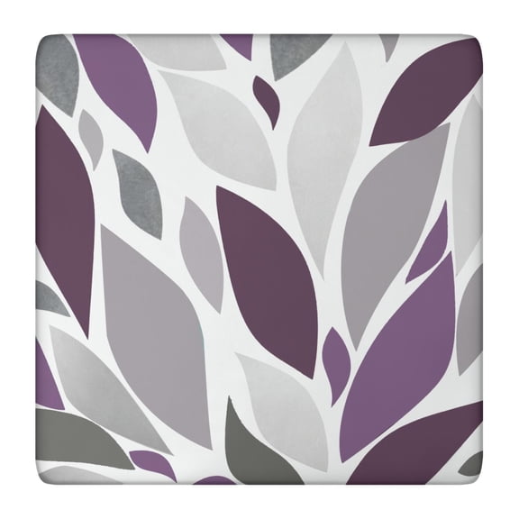 Square Tablecloth Artistic Aesthetic Style, Backed Waterproof Vinyl, Elastic Fitted, Durable, Easy Clean for 34-36 Tables