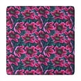thumbnail image 1 of Square Tablecloth with Elastic Edges 34 * 34 Inch Pioneer Waterproof Flower Wallpaper Table Cover Washable Indoor and Outdoor for Party Kitchen Dinner Banquet Patio Picnic, 1 of 6