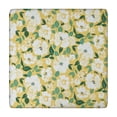 thumbnail image 1 of Square Tablecloth with Elastic Edges 34 * 34 Inch Pioneer Waterproof Painted Floral Lemon Table Cover Washable Indoor and Outdoor for Party Kitchen Dinner Banquet Patio Picnic, 1 of 6