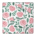 thumbnail image 1 of Square Tablecloth with Elastic Edges 36 * 36 Inch Pioneer Waterproof Hand Drawn Roses Table Cover Washable Indoor and Outdoor for Party Kitchen Dinner Banquet Patio Picnic, 1 of 6
