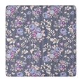 thumbnail image 1 of Square Tablecloth with Elastic Edges 36 * 36 Inch Pioneer Waterproof Purple Rose Gray Image Table Cover Washable Indoor and Outdoor for Party Kitchen Dinner Banquet Patio Picnic, 1 of 6