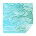 thumbnail image 1 of Square Tablecloth, Waterproof Polyester Table Cover, Wrinkle Resistant & Washable Fabric for Dining, Kitchen, Picnic, 52x52in(132x132cm), Liquid & Marble Print, 1 of 6