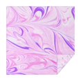 thumbnail image 1 of Square Tablecloth, Waterproof Polyester Table Cover, Wrinkle Resistant & Washable Fabric for Dining, Kitchen, Picnic, 60x60in(152x152cm), Liquid & Marble Print, 1 of 6