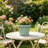 thumbnail image 1 of Square Thickened Root Control Plastic Flower Pot, Imitation Ceramic Appearance, Ventilated Anti Root Rot Structure, Gardening Pot for Outdoor Flowers and Independence Day Landscape Decor, 1 of 6