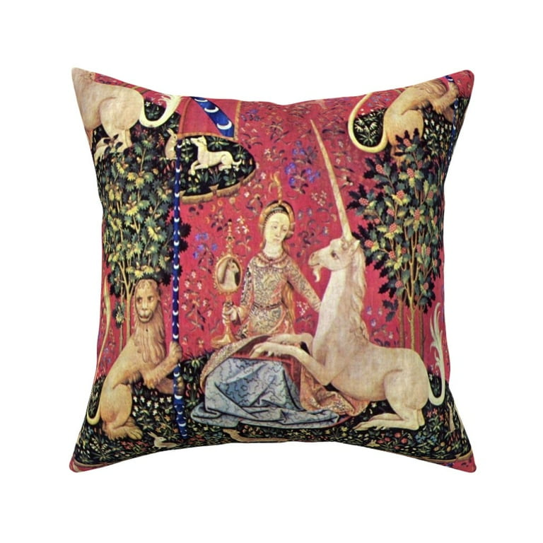 Square Throw Pillow 18