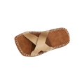 thumbnail image 1 of Square Toe Flats for Women Criss Cross Solid Cozy Lounge Indoor Slippers Casual Outdoor Walking Beach Slip-on Sandals, 1 of 9