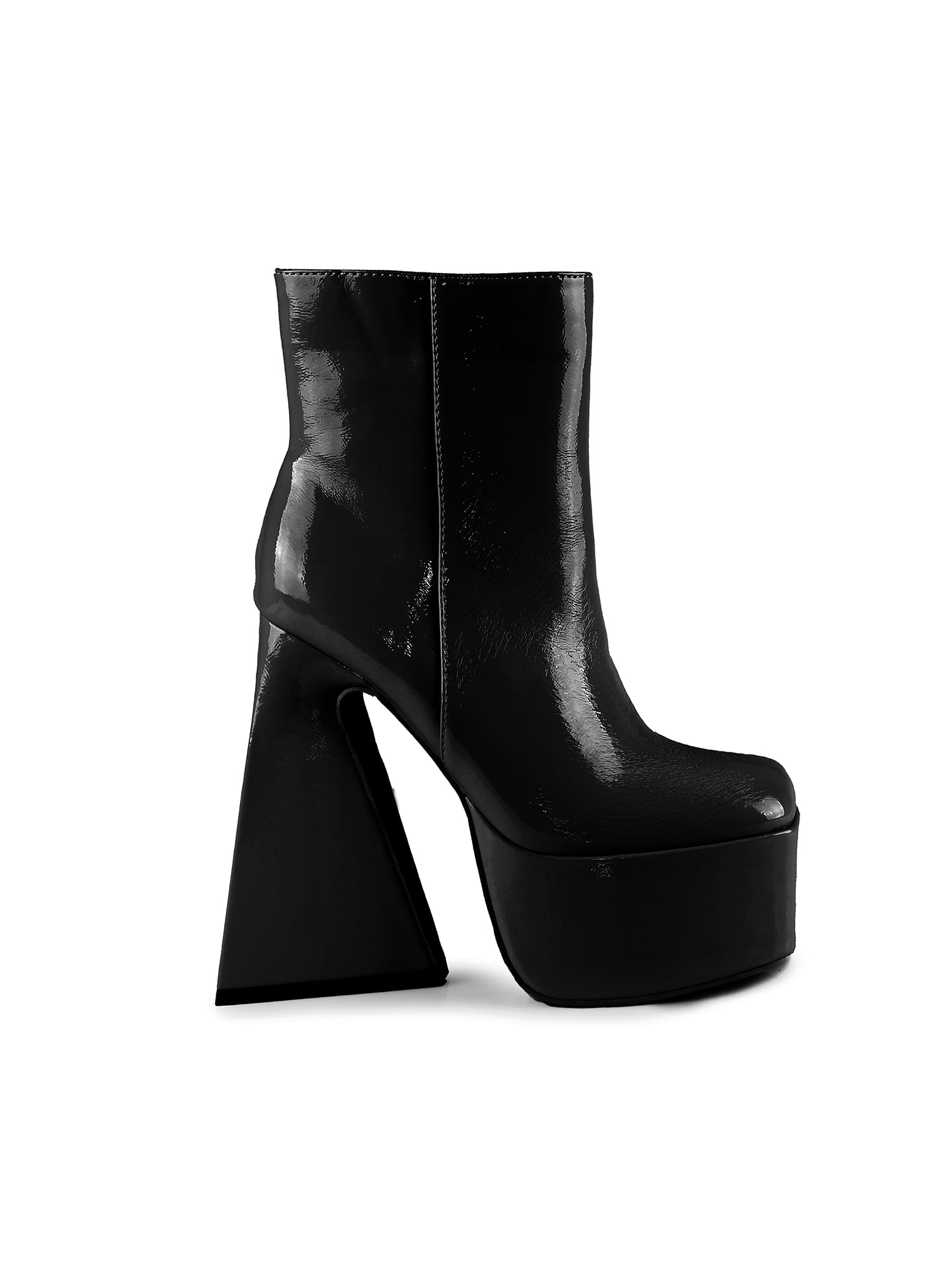 Square Toe Women's Ankle Statement Block Heel