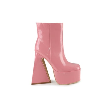 Square Toe Women's Ankle Statement Block Heel