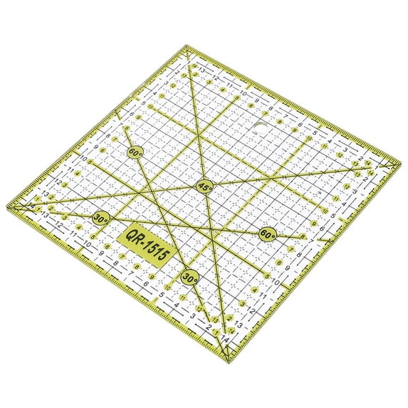 Square Tool Ruler Sewing for Fabric Quilt Patchwork Grid Line Precise