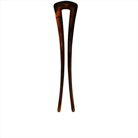 Square Top Chignon Hair Pin - Shell 4 " #9265C (1 each)