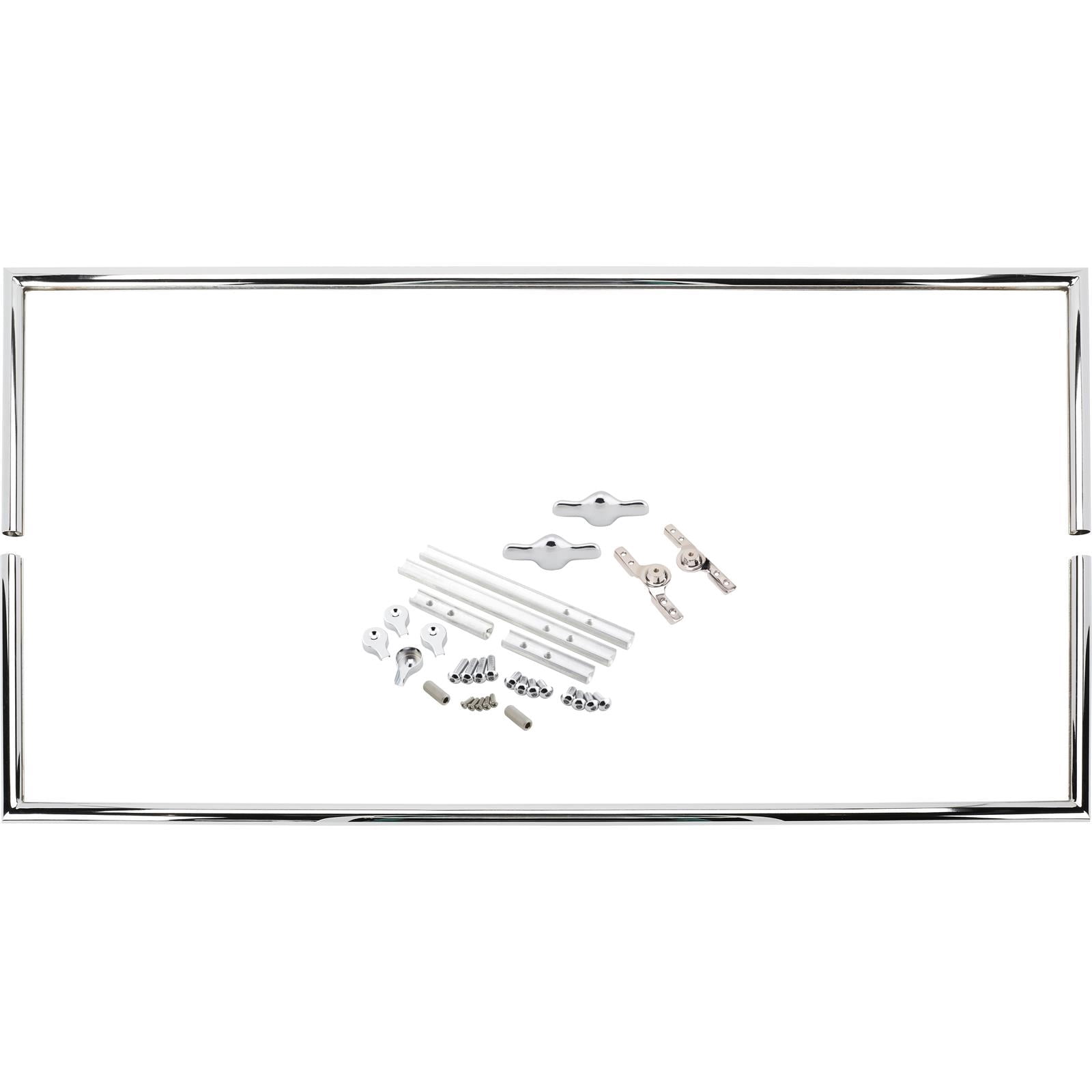 Square Top T Windshield Frame, 40-1/2 Inches Wide - Walmart.com